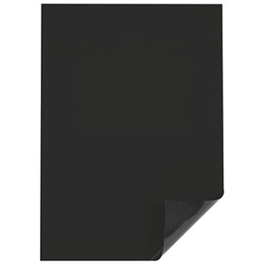 Magnetic Whiteboard Strips, 25mm x 300mm, Black, Pack of 2