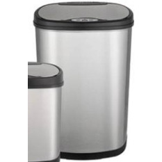 Waste Bin Stainless Steel Hands Free 50 Litre