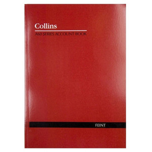 COLLINS A60 ACCOUNT BOOK FEINT 10300