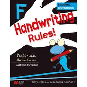HANDWRITING RULES - FOUNDATION VICTORIAN BEGINNERS MODERN CURSIVE- ISBN: 9781458650290