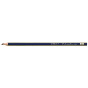 Faber-Castell Goldfaber Graphite Pencil B, Each