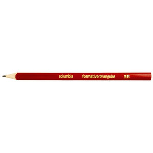 COLUMBIA PENCIL FORMATIVE LEAD 2B TRIO BX100