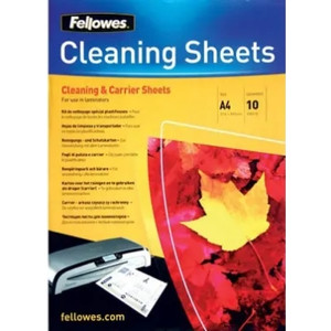 Fellowes A4 Laminating Cleaning And Carrier Sheets Pack of 10