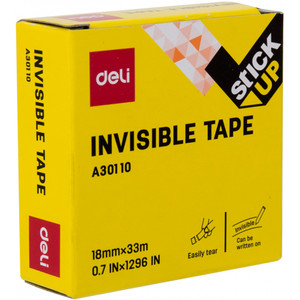Deli  Invisible Tape 18mm X 33m