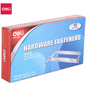 Deli File Fasteners Pack of 50