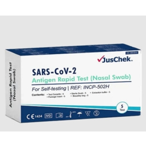 Nasal Rapid Antigen COVID-19 Self Test 5 Pack