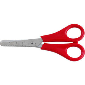 Celco School Scissors Red 133mm with Blunt Tip for Safety Pack of 12