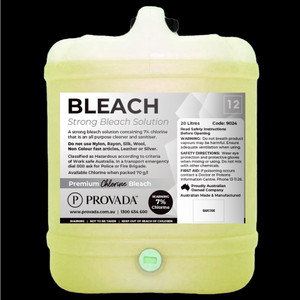 Provada Bleach 7% Chlorine 20L