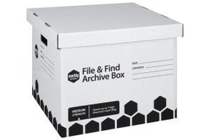 MARBIG ARCHIVE BOX FILE & FIND W375 x H320 x L380mm 5PK
