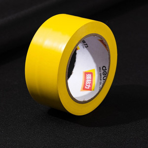 DELI SAFETY/ WARNING TAPE YELLOW 48MM X 38M ROLL