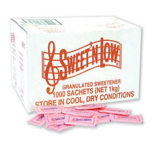 SWEET N LOW SWEETENER SATCHELS 1000S