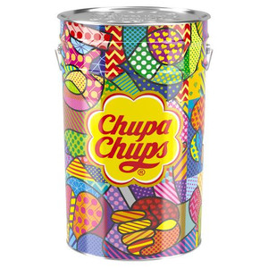 CHUPA CHUPS ORIGINAL BEST OF MEGA TIN 12GM (Carton of 1000)