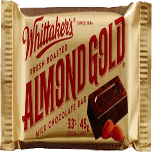 WHITTAKERS CHOCOLATE ALMOND SLAB 45GM