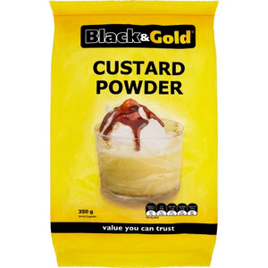 BLACK & GOLD CUSTARD POWDER 350GM