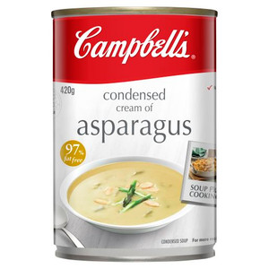 CAMPBELLS CREAMY ASPARAGUS SOUP 420GM