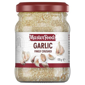 MASTERFOODS FRESH CRUSHED GARLIC 170GM
