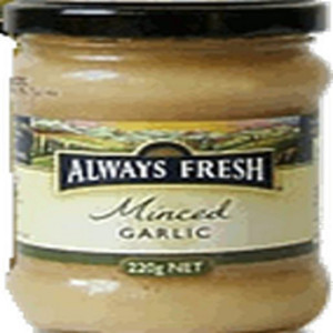 ALWAYS FRESH MINCED GARLIC 220GM