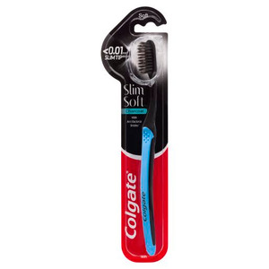 COLGATE SLIM SOFT CHARCOAL TOOTHBRUSH 1PK