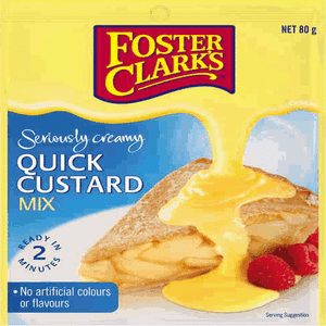 FOSTER CLARK'S QUICK CUSTARD MIX 80GM
