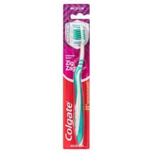 COLGATE TOOTHBRUSH ZIG ZAG ADULT MEDIUM 1PK
