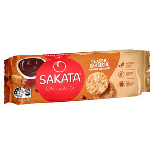 SAKATA CLASSIC BBQ RICE SNACKS 100GM