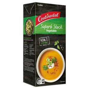 CONTINENTAL VEGETABLE STOCK LIQUID 1L