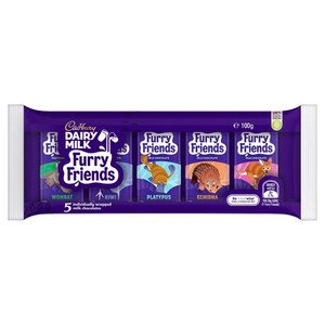 CADBURY DAIRY MILK FURRY FRIENDS 100GM