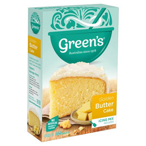 GREENS TRADITIONAL GOLDEN BUTTER CAKE MIX 440GM