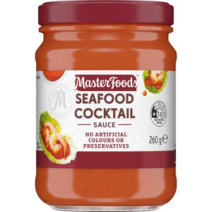 MASTERFOODS SEAFOOD COCKTAIL SAUCE 260GM