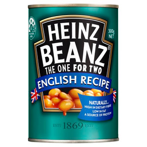 HEINZ ENGLISH RECIPE BAKES BEANS 300GM