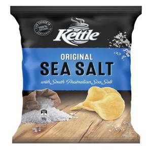 KETTLE SEA SALT NATURAL POTATO CHIPS 90GM