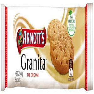 ARNOTTS BISCUITS GRANITA 250GM