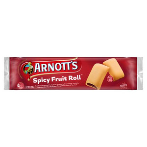 ARNOTTS BISCUITS SPICY FRUIT ROLL 250GM