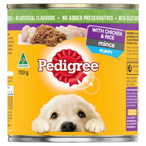 PEDIGREE PUPPY LOAF CHICKEN & RICE 700GM