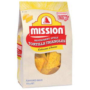 MISSION EXTREME CHEESE CORN CHIPS 230GM
