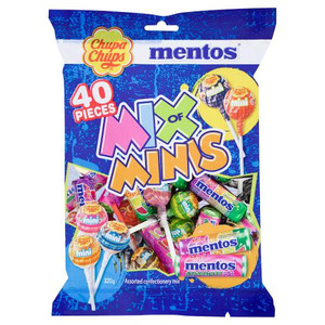 CHUPA CHUPS MINI MIX BAG 320GM