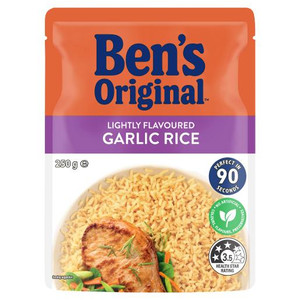 UNCLE BENS ROASTED GARLIC EXPRESS RICE 250GM (Carton of 6)