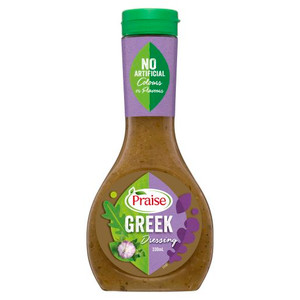 PRAISE GREEK SALAD DRESSING 330ML