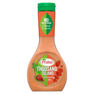 PRAISE THOUSAND ISLAND DRESSING 330ML