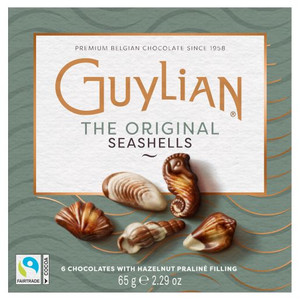 GUYLIAN CHOCOLATE SEA SHELLS WINDOW BOX 65GM