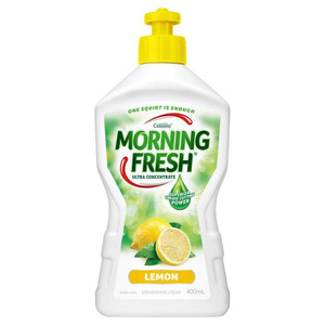 MORNING FRESH LEMON DISHWASHING LIQUID 400ML