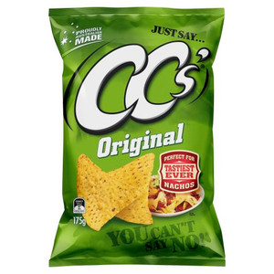 CC'S ORIGINAL CORN CHIPS 175GM
