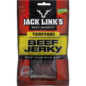 JACK LINKS TERIYAKI BEEF JERKY 50GM