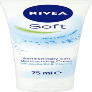 NIVEA SOFT MOISTURISING CREAM TUBE 75ML