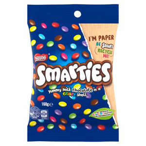 NESTLE SMARTIES CHOCOLATE 160GM