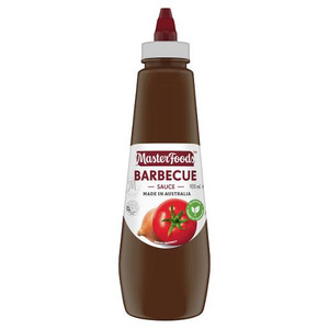MASTERFOODS BBQ SAUCE SQUEEZY 920ML
