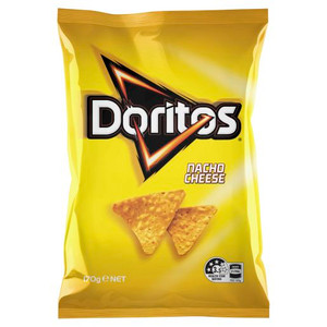 DORITOS NACHO CHEESE CORN CHIPS 170GM