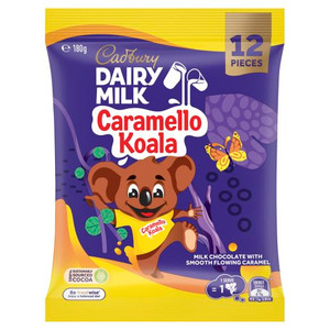 CADBURY CARAMEL KOALA SHARE PACK 180GM