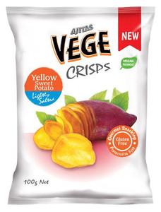 AJITAS YELLOW SWEET POTATO DELI CRISPS 100GM