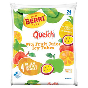 BERRI QUELCH FRUIT STICKS 24X70ML